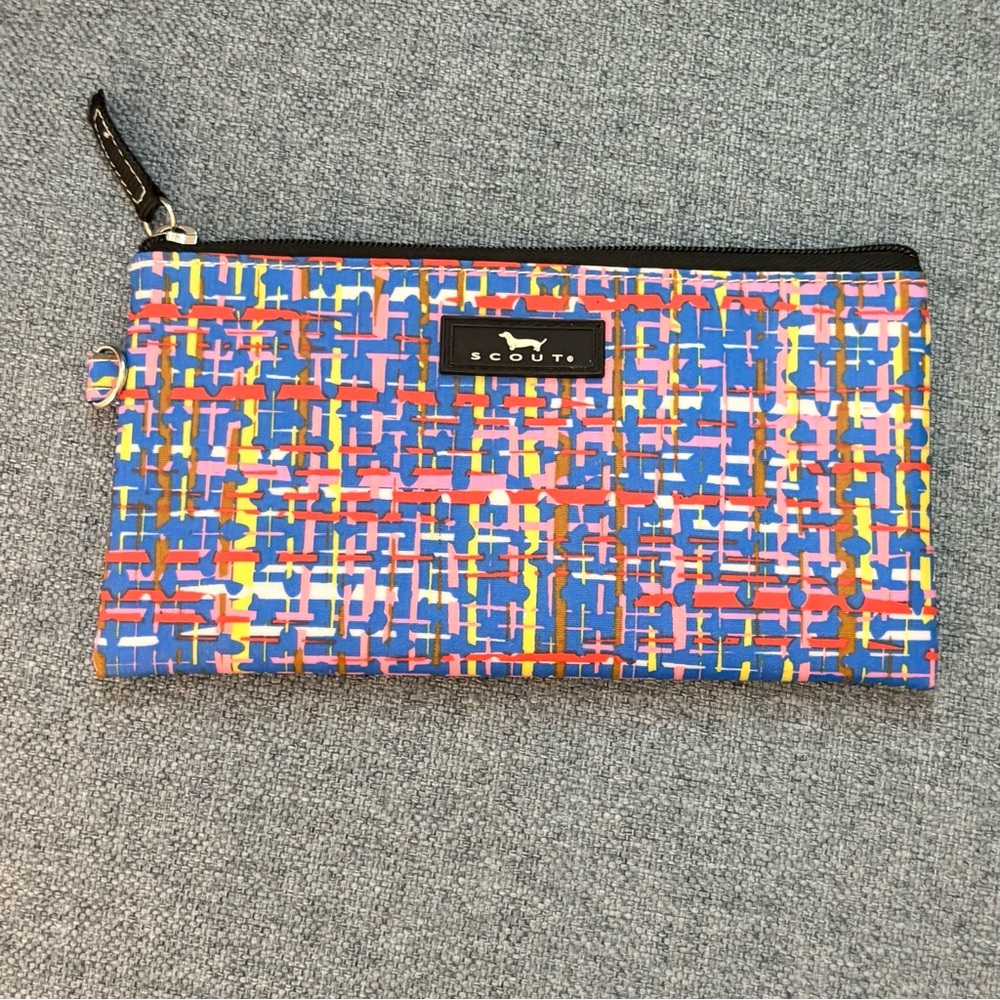 Scout Multicolor Zip Pouch.